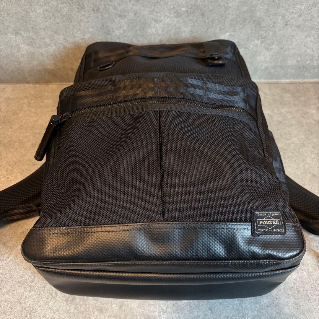 美品　PORTER HEAT リュック　ブラック