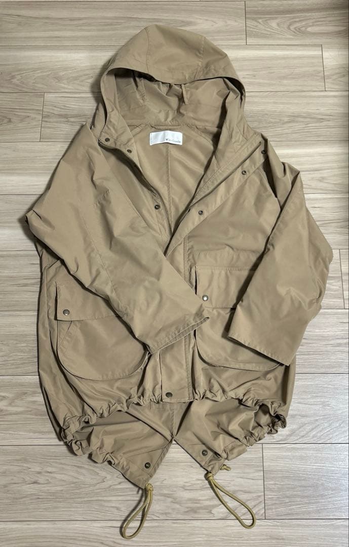 【美品】Whim Gazette⭐︎フーディーブルゾン　ベージュ