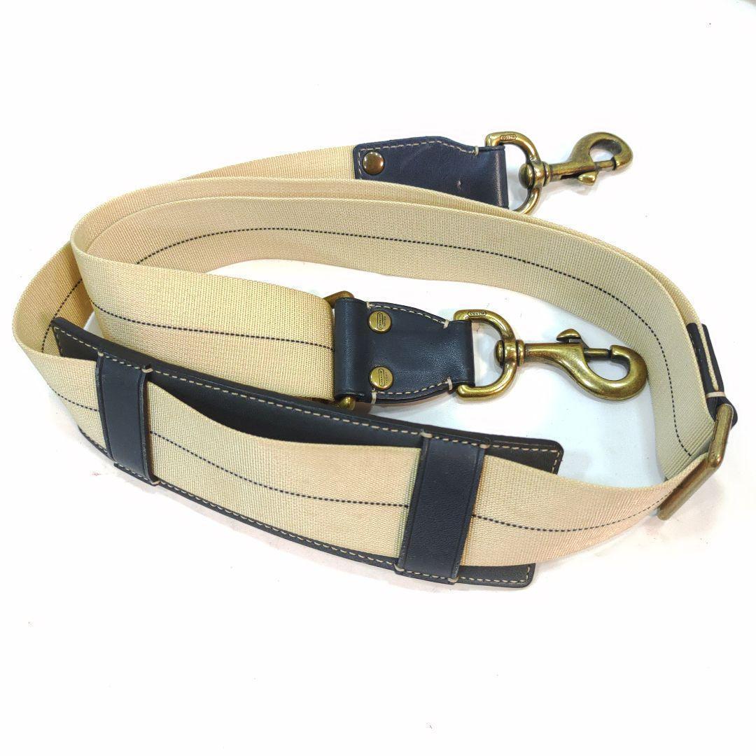 【美品】コーチ ボストンバッグ 2way ショルダー レザー×PVC ヘリテージ