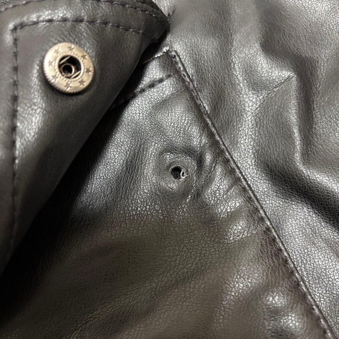 パンツ Cozy Worldwide leather cargopants S