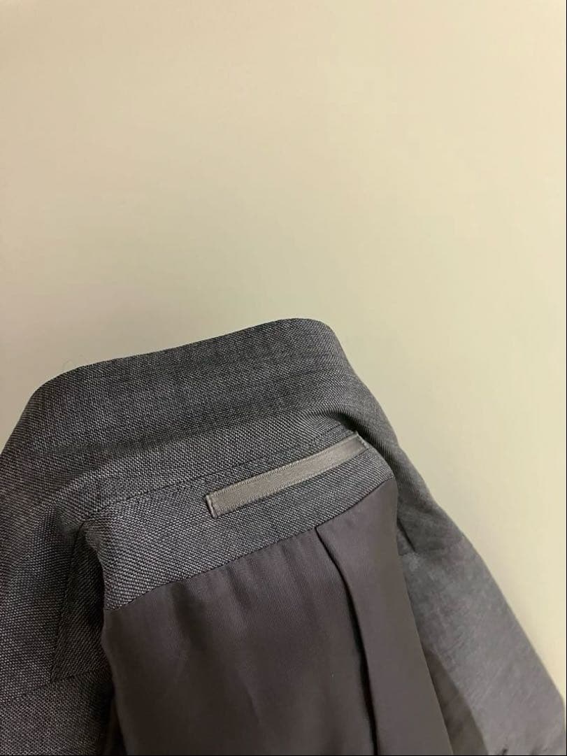 【GIEVES&HAWKES】 GREY WOOL シャークスキン スーツ