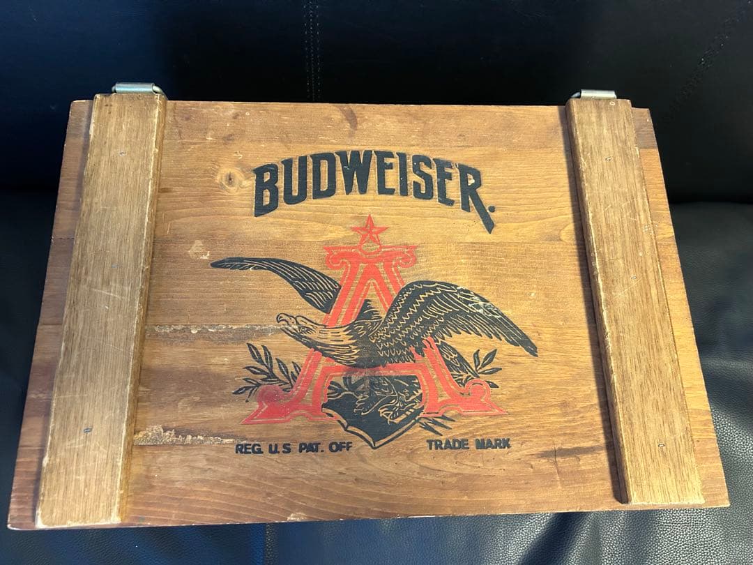 ★Budweiser ヴィンテージ木箱 Anheuser-Busch★