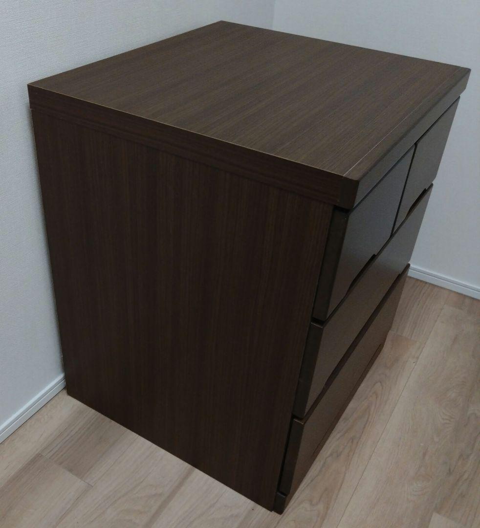 【kazu8tami】大川家具 木製クローゼットチェストキャスター付き