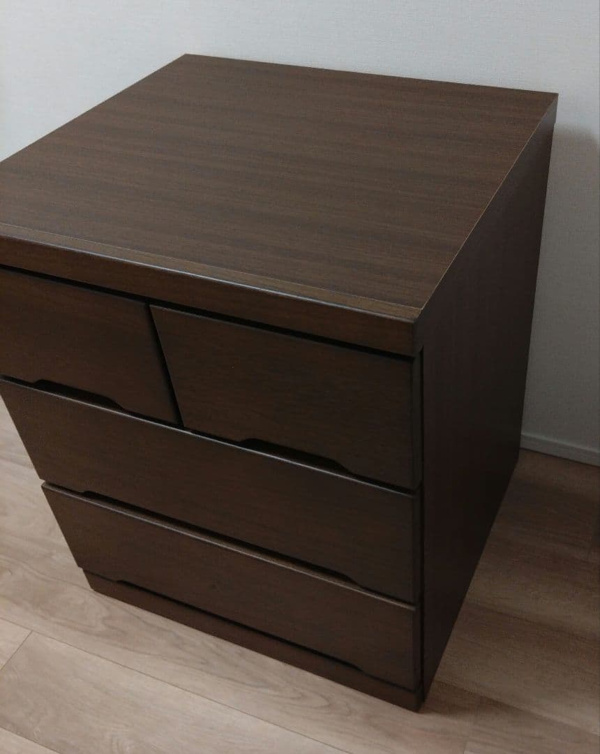 【kazu8tami】大川家具 木製クローゼットチェストキャスター付き