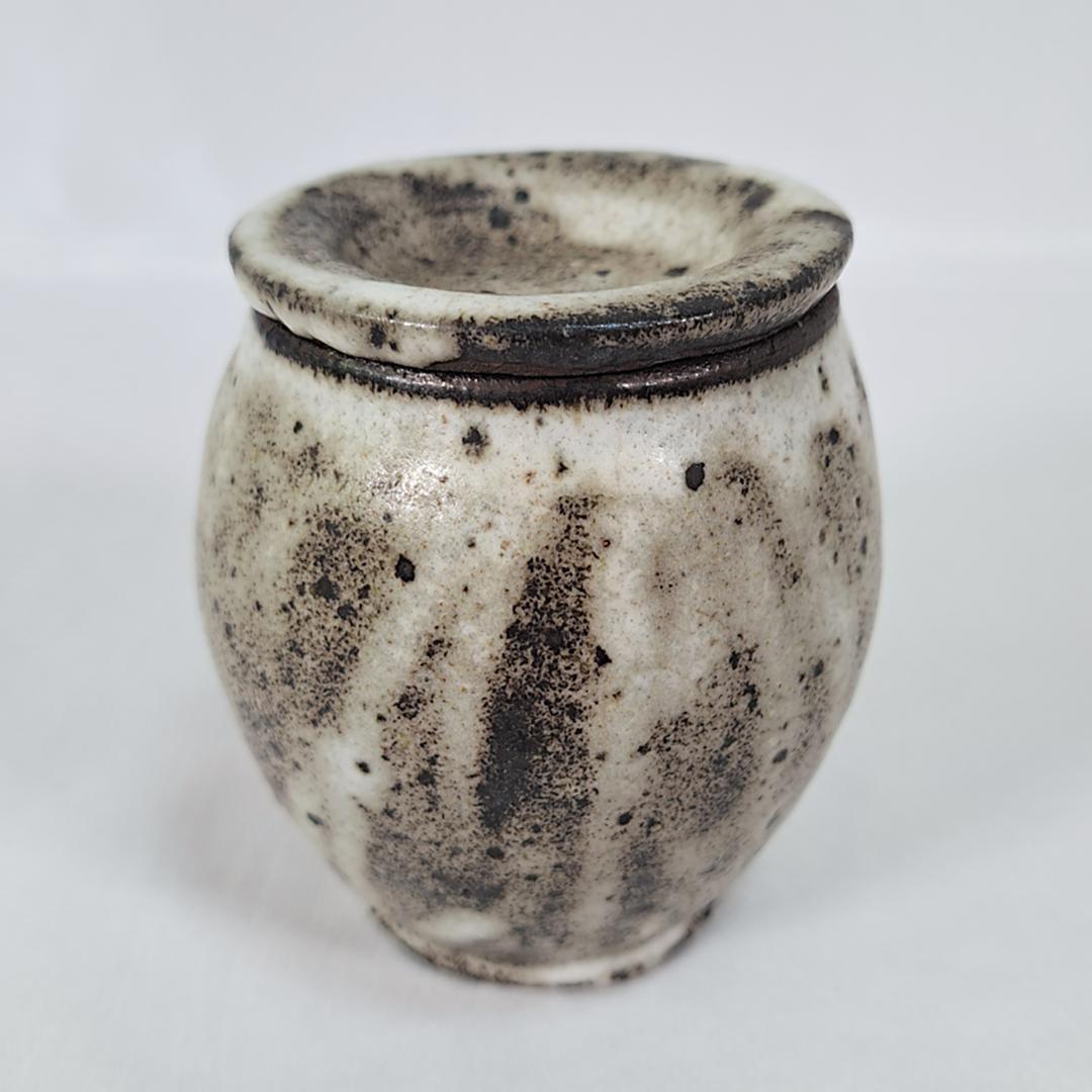 蓋付き壺/小野哲平/陶芸