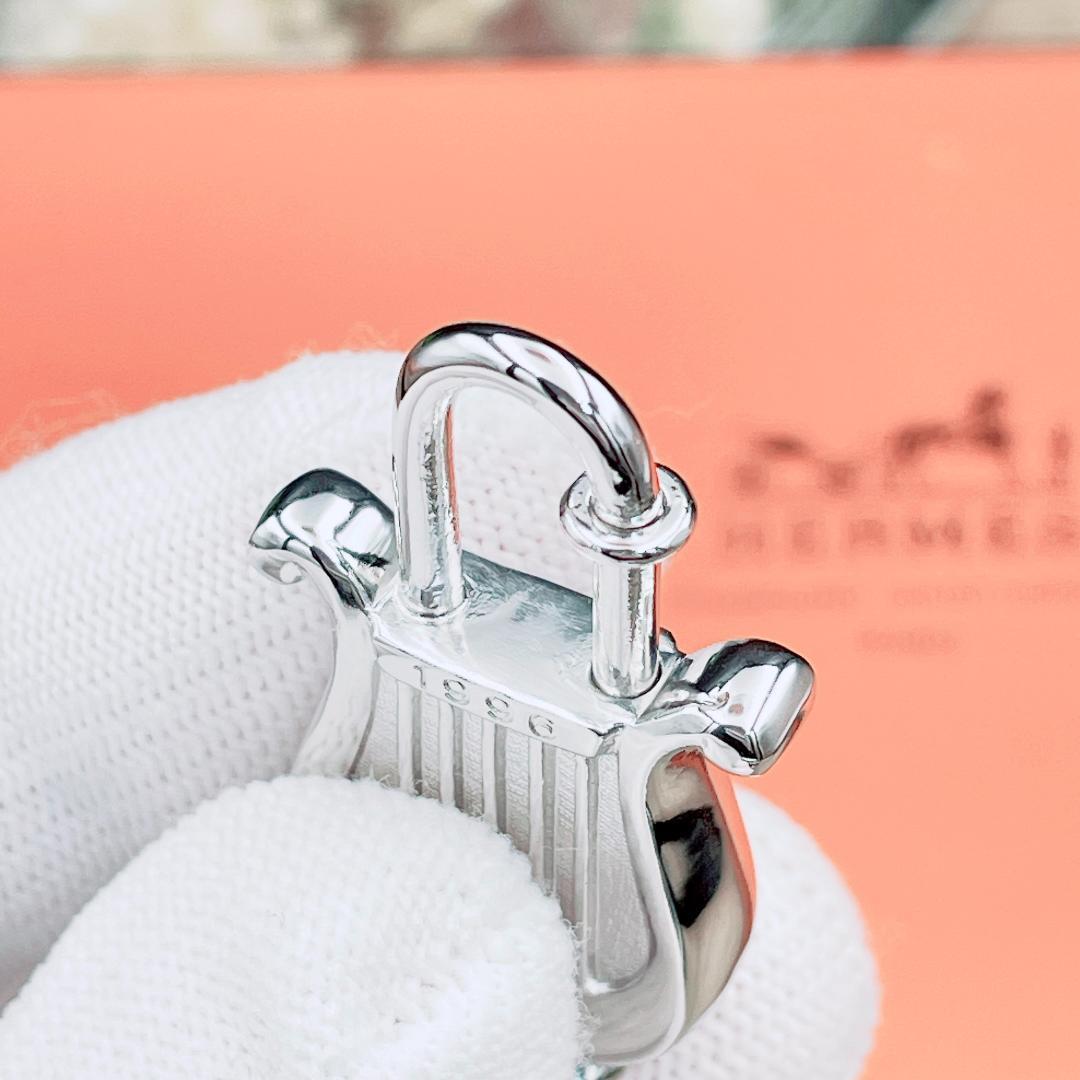 ◇エルメス◇ 新品仕上済 カデナ 1996 年限定 ハープ シルバー 18.5g