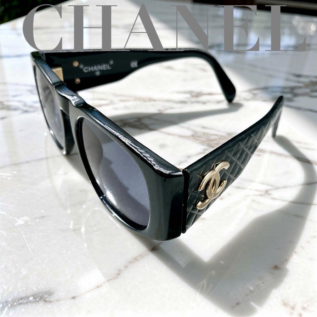 小物 CHANEL archive coco quilting sunglasses
