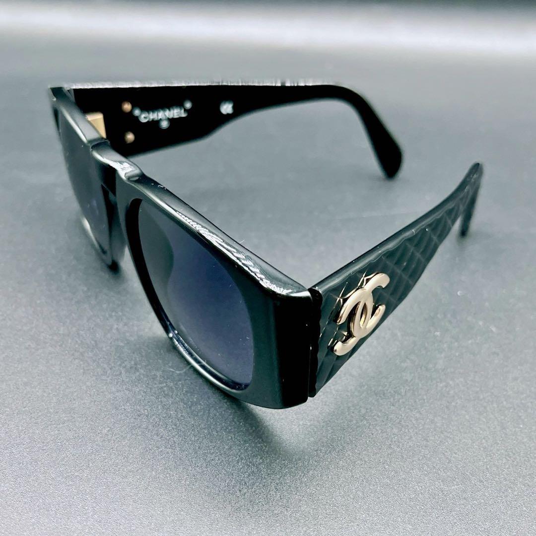 小物 CHANEL archive coco quilting sunglasses