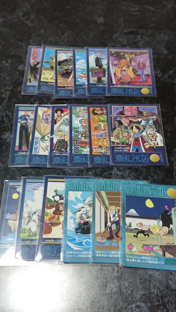 ワンピース カードダス ビジュアルアドベンチャー 146枚 まとめ売り