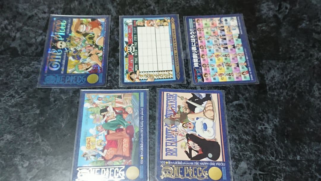 ワンピース カードダス ビジュアルアドベンチャー 146枚 まとめ売り