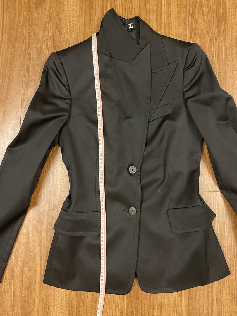 【YUKO】GUCCI ブラック テーラードジャケット 超美品 ウール