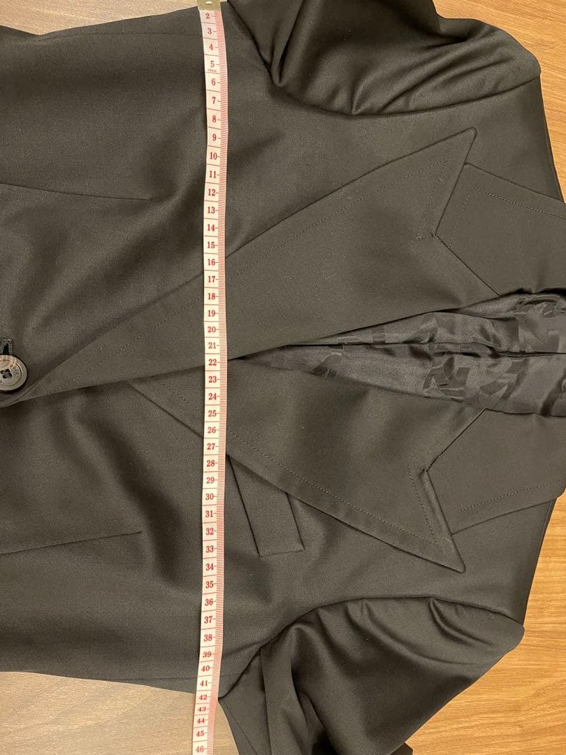 【YUKO】GUCCI ブラック テーラードジャケット 超美品 ウール