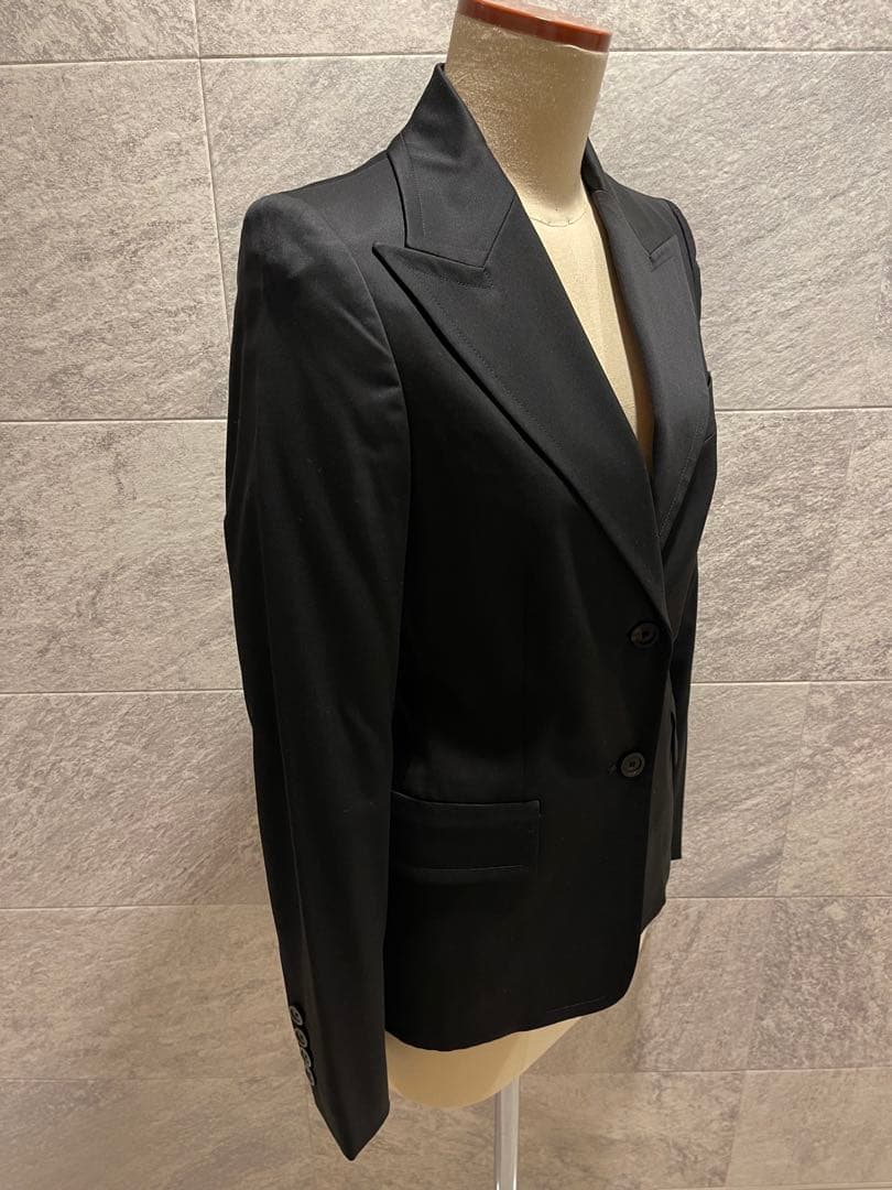 【YUKO】GUCCI ブラック テーラードジャケット 超美品 ウール