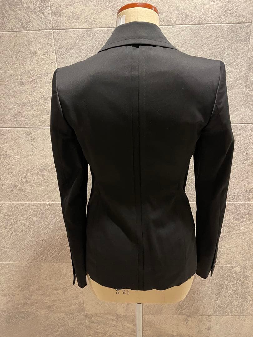 【YUKO】GUCCI ブラック テーラードジャケット 超美品 ウール