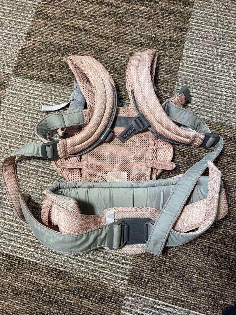 BABY BJORN ベビービョルンハーモニー 抱っこ紐 ダスティーピンク