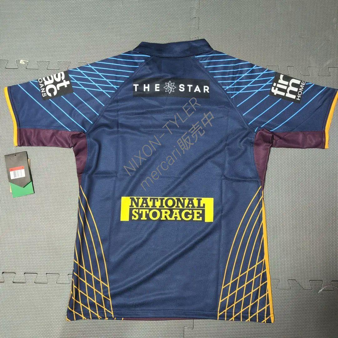 【海外Ｌサイズ】NRL ブリスベン・ブロンコス 2025キャプテンズランジャージ