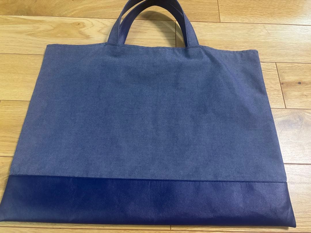 ファミリア　familiar デニムバッグ　トート　美品