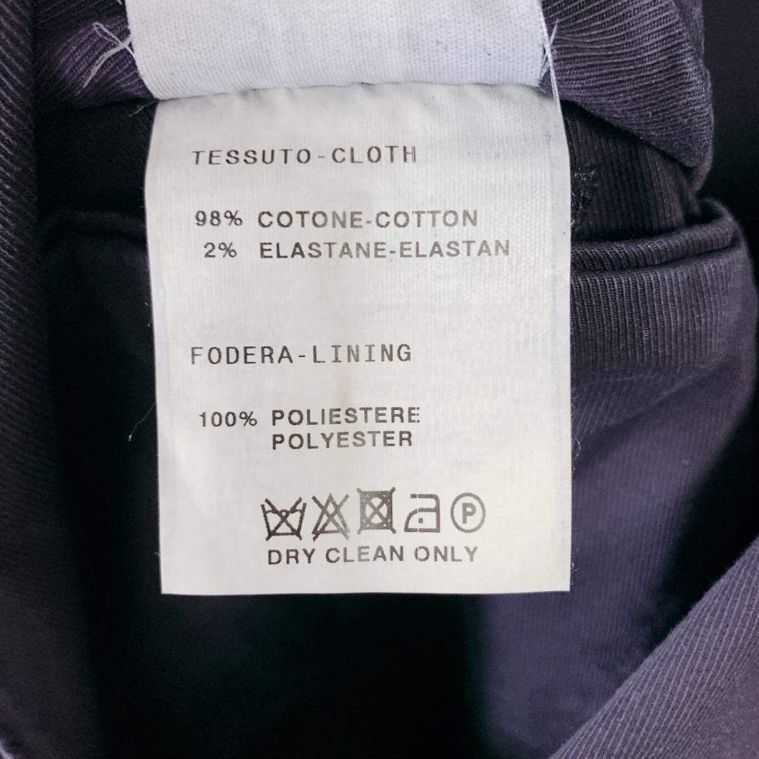 【LARDINI ラルディーニ】コットンジャケット ネイビー 花飾り