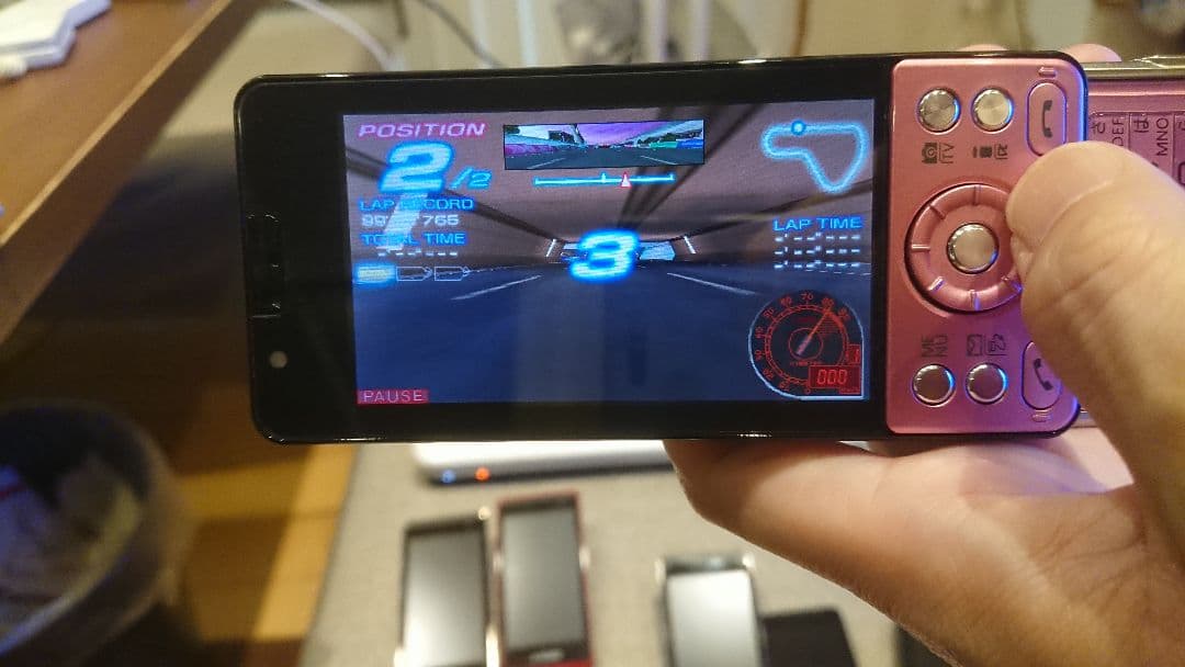 レア 美品 カワイイ ドコモ P-03C PINK ピンク ワンセグ ガラケー