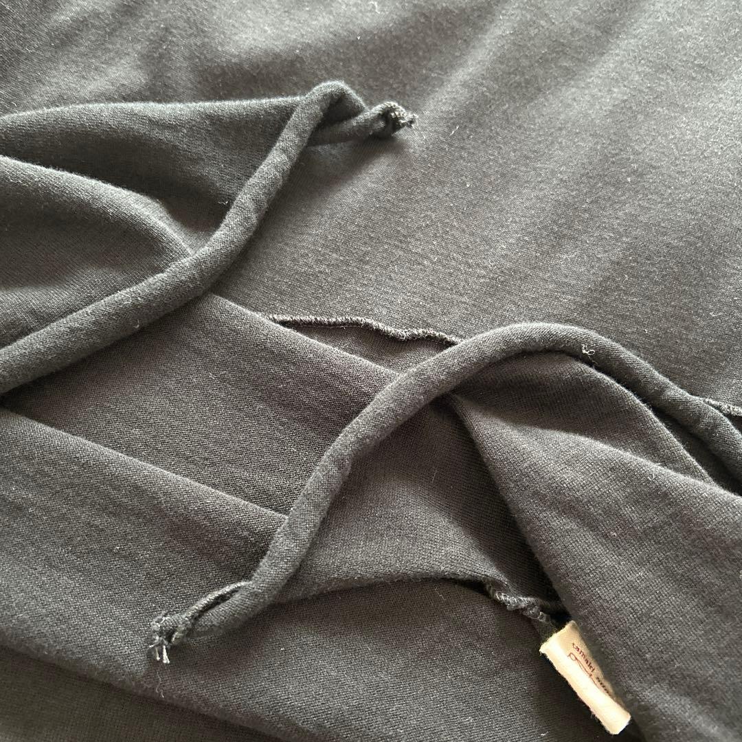 未使用　タマキニイメ　ふわりカットソーワンピース　コットン　ブラック