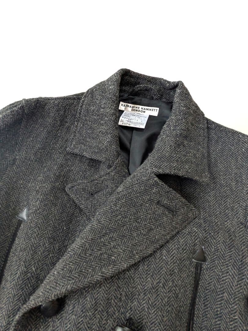 KATHARINE HAMNETT LONDON ツイードウールジャケット