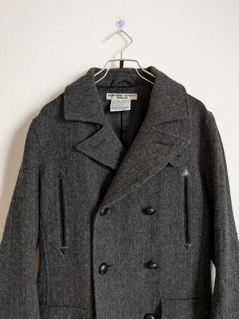 KATHARINE HAMNETT LONDON ツイードウールジャケット