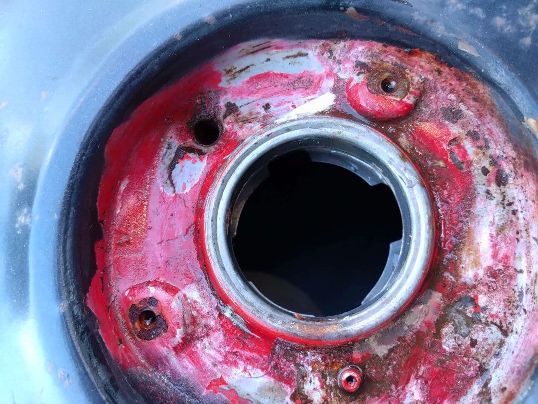 HONDANSR250R MC21 ガソリンタンク ジャンク レストアベース