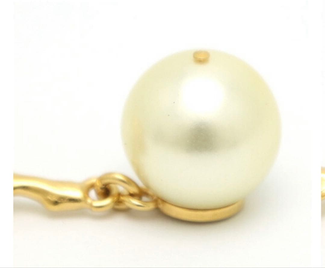 ディオール　ピアス　ローズ　ゴールド　トライバル