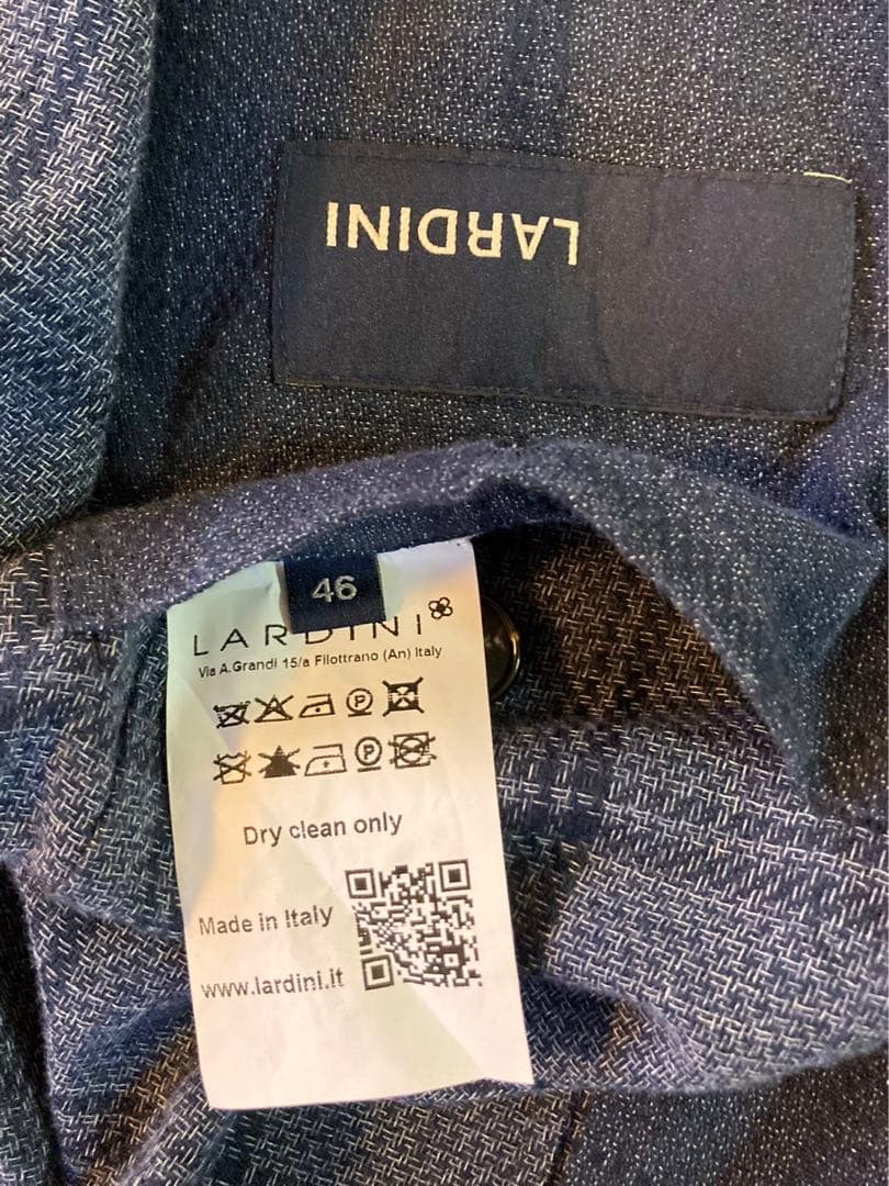 お値下げ⭐️ラルディーニ LARDINI メンズ テーラード 3つボタン