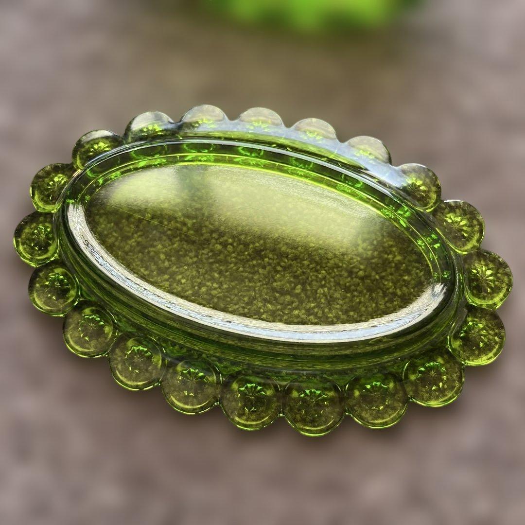 『ヴィンテージ』LE Smith社Moon and Stars バターケース