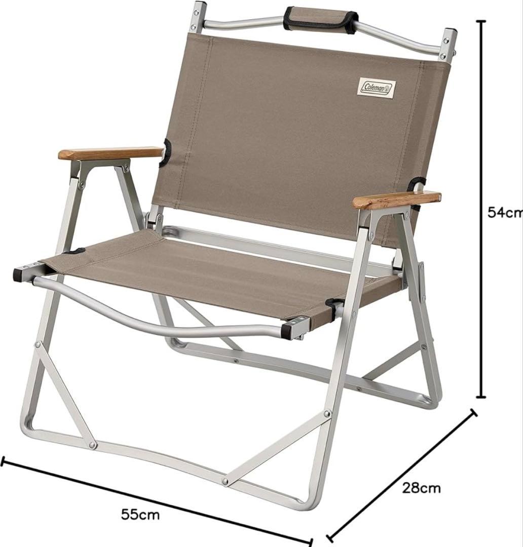 チワワ　コールマン　コンパクトフォールディングチェア 検）キャンプ　焚き火