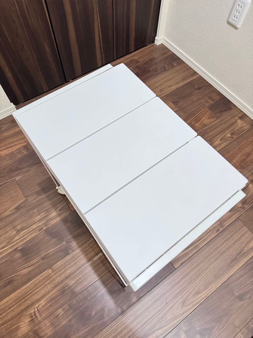 蓋付き目隠し分別ダストワゴン タワー 3分別