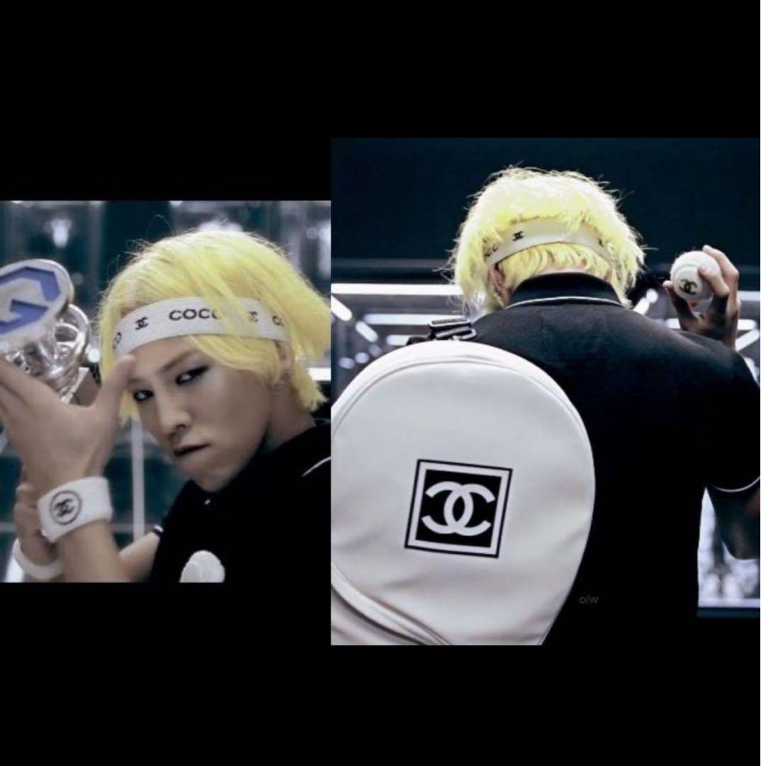 CHANEL ヘアバンド　リストバンド　Gドラゴン着用