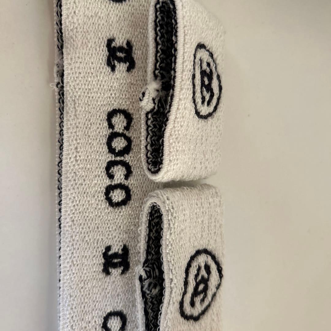 CHANEL ヘアバンド　リストバンド　Gドラゴン着用