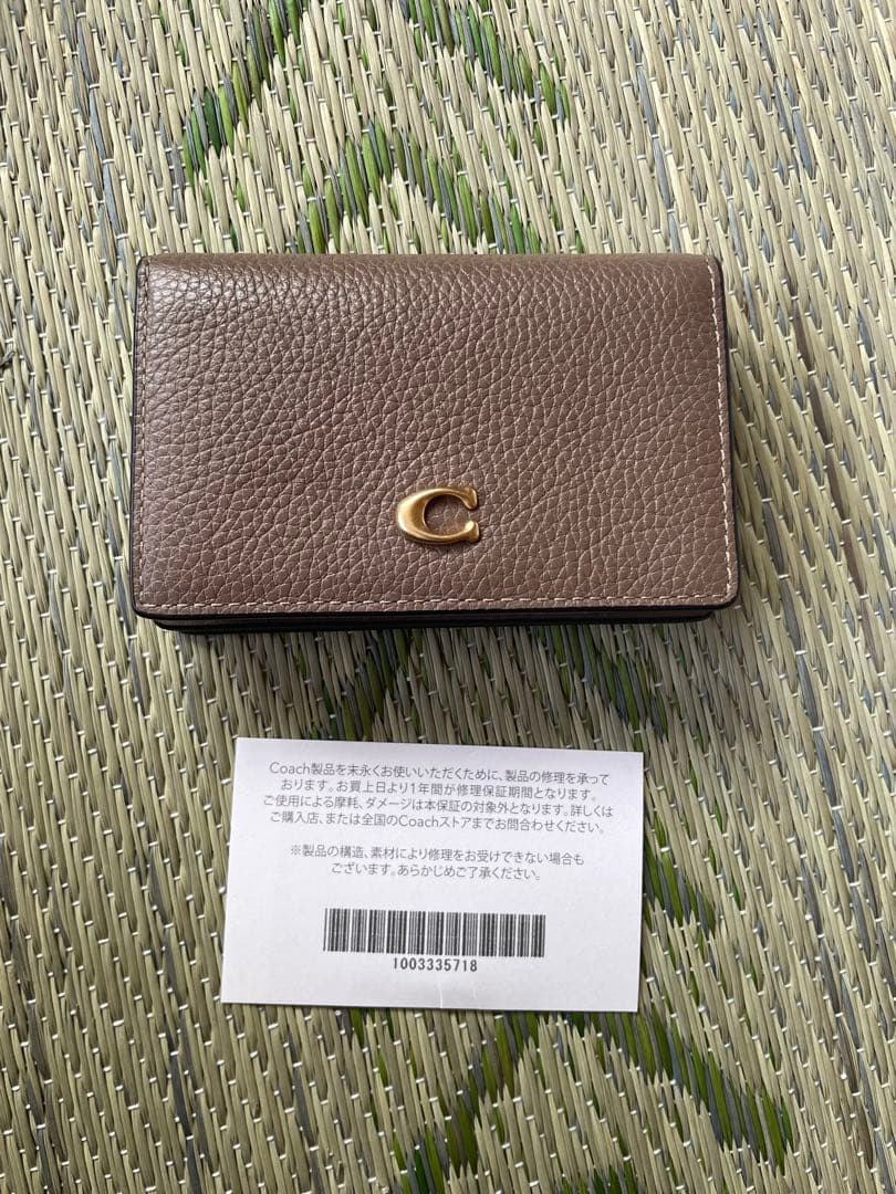 【本日限りの値段！！】COACH ブラウン 名刺入れ