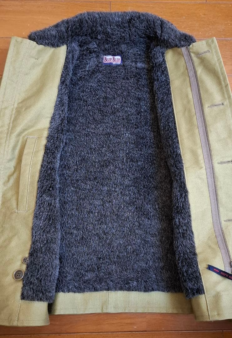 【BLUE BLUE】裏ボア デッキジャケット M 日本製 ミリタリー アメカジ