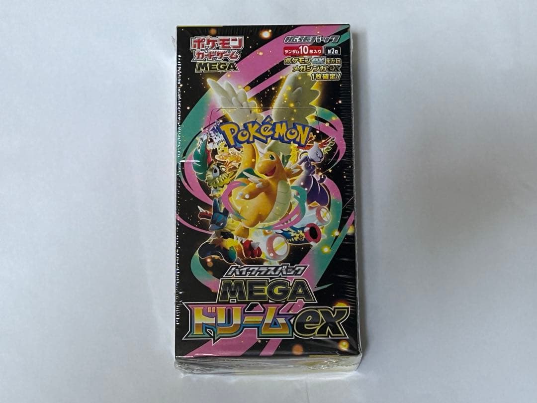 ポケモンカードゲーム MEGA ドリームex BOX 新品未開封シュリンク付き