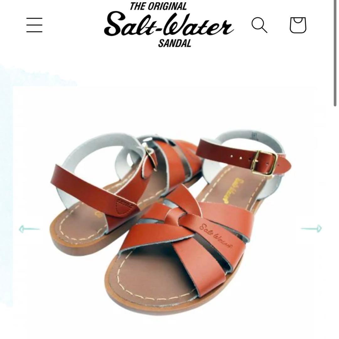 新品　ソルトウォーターサンダル　オリジナル　18cm