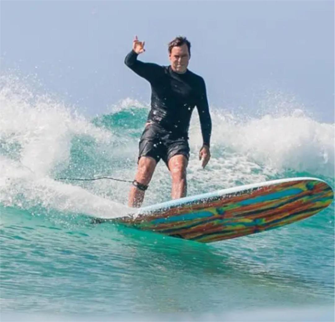 11/3までの処分価格！極美品！エポキシ ソフトボード 9'0\"　フィン付き