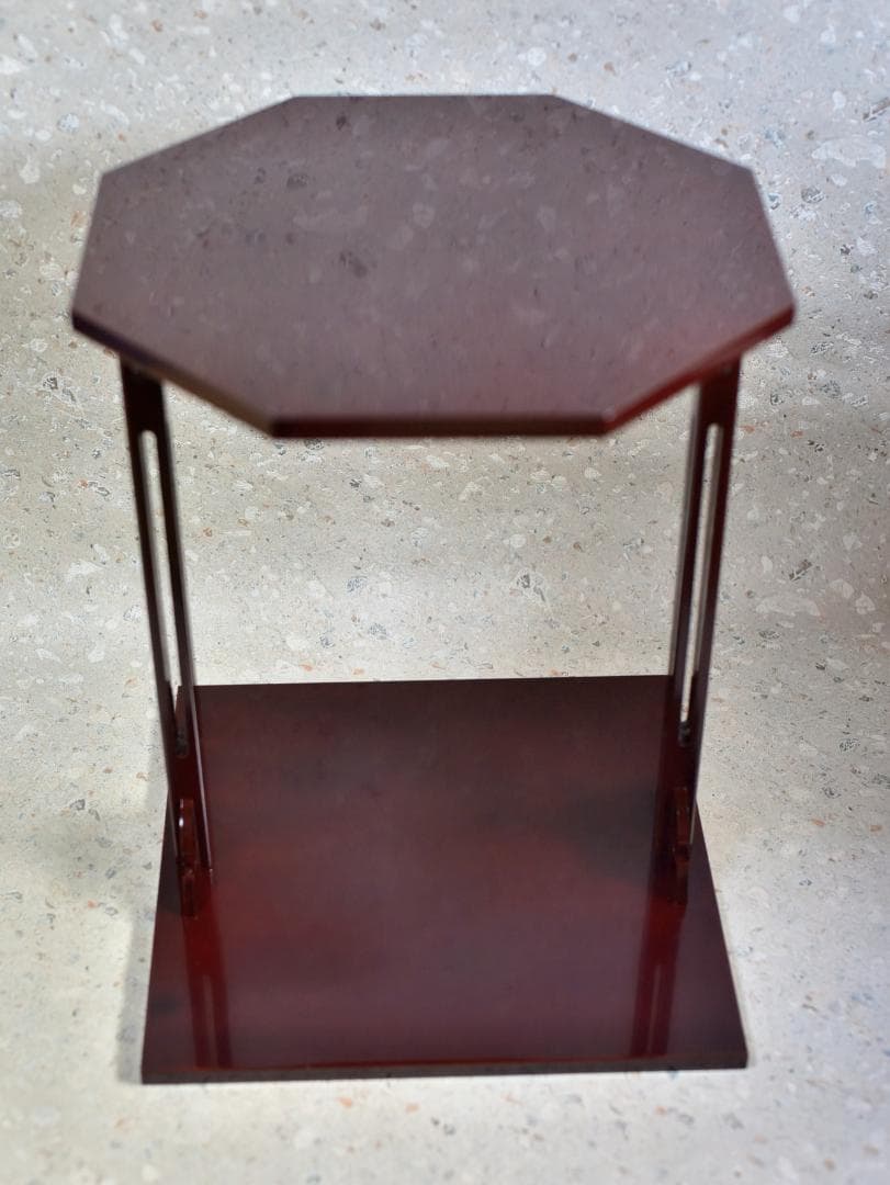 値下げ、塗師表寛作　寿棚組立式【極上品】飾り棚　お茶道具／共箱