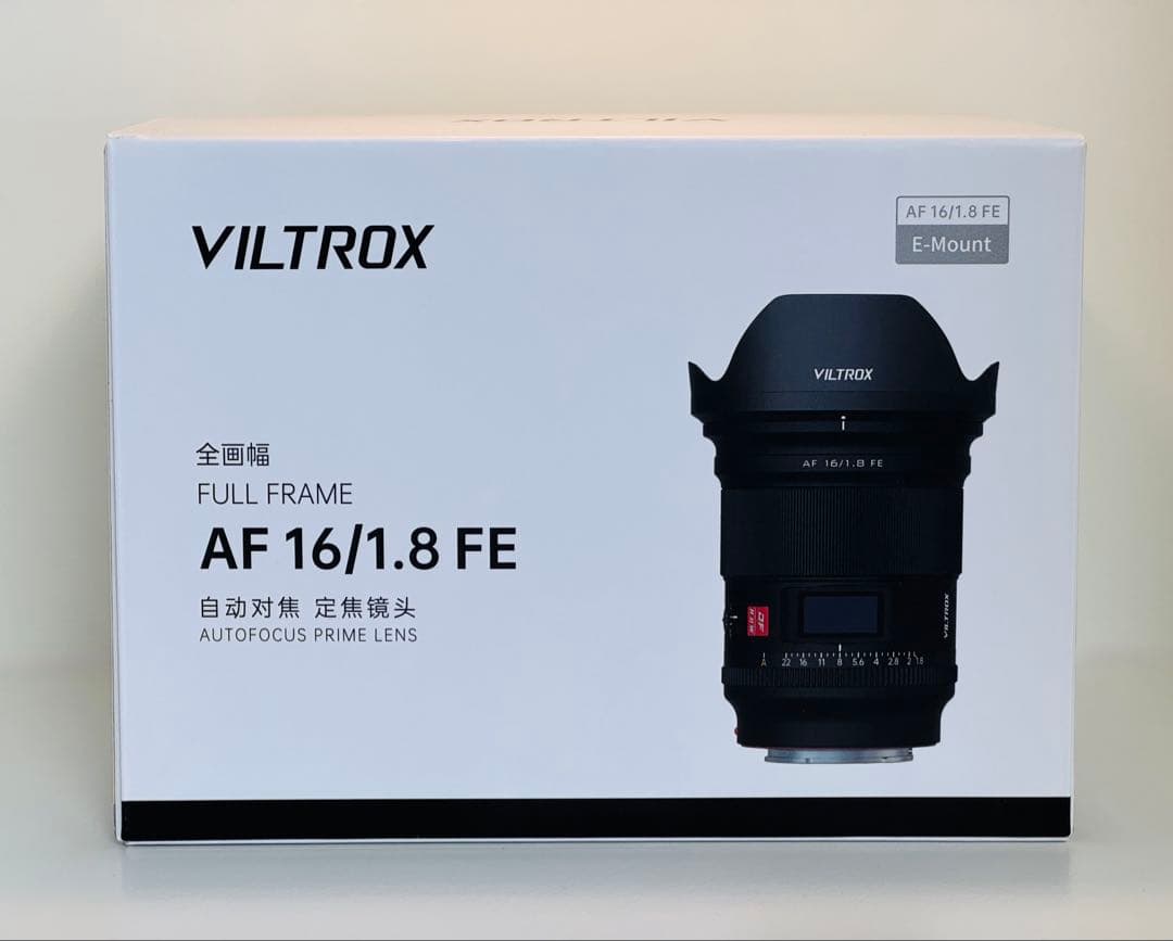 レンズ(単焦点) Viltrox 16mm 1.8 SONY AUTO FOCUS E-MOUNT