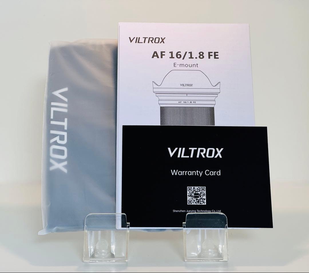 レンズ(単焦点) Viltrox 16mm 1.8 SONY AUTO FOCUS E-MOUNT