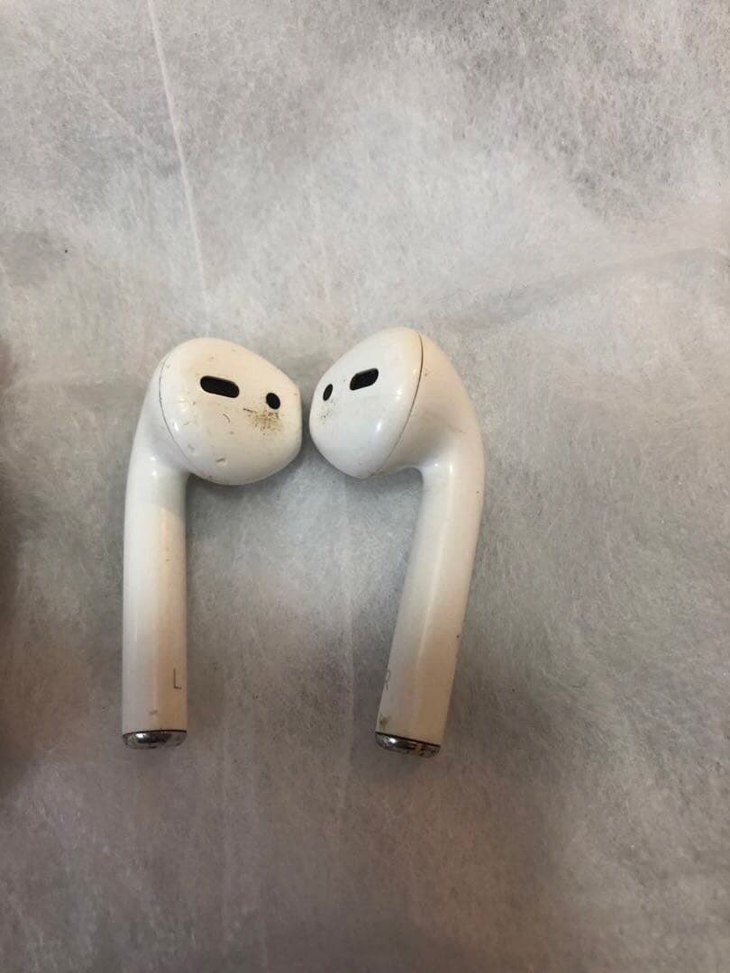 【稼働品】AirPods本体 イヤホン両耳あり ホワイト