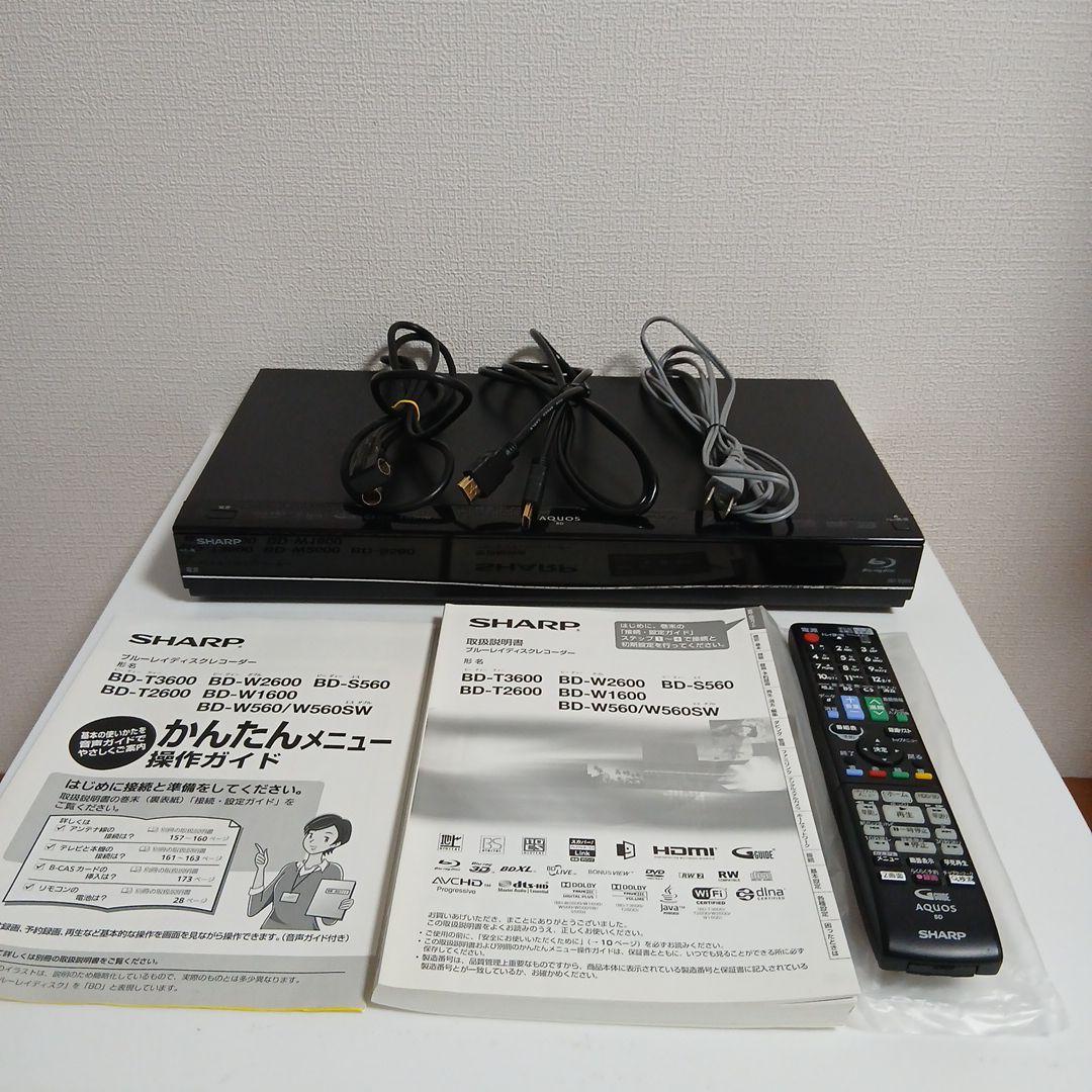 SHARP AQUOS BD-S560 ブルーレイディスクレコーダー