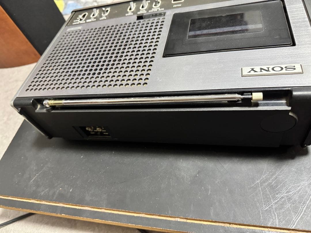 SONY CF-2700 AM/FMラジオ・テープレコーダー動作確認済み