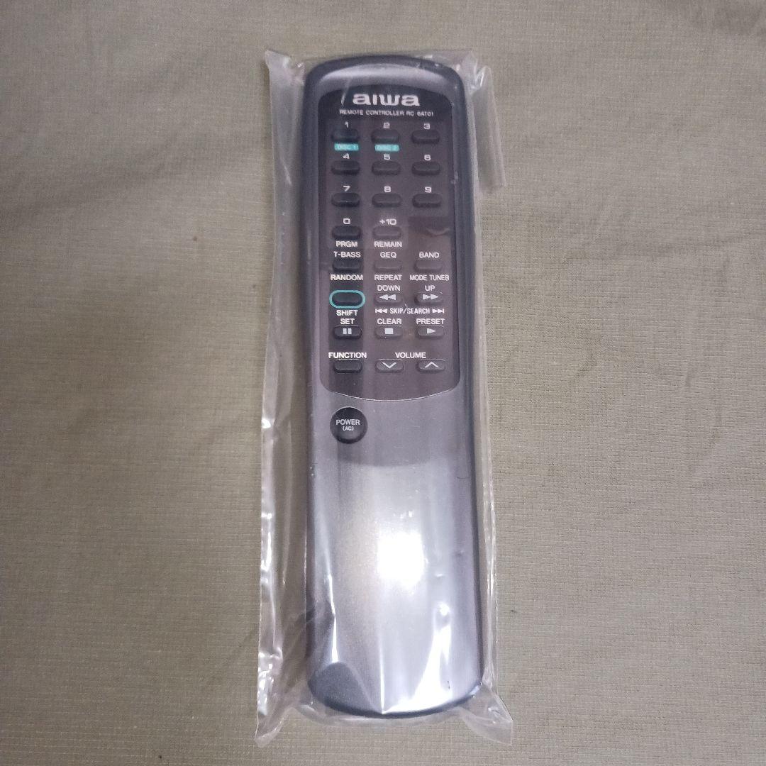 【希少 未使用級】aiwa XG-E5M ダブルCD ダブルカセット ビンテージ