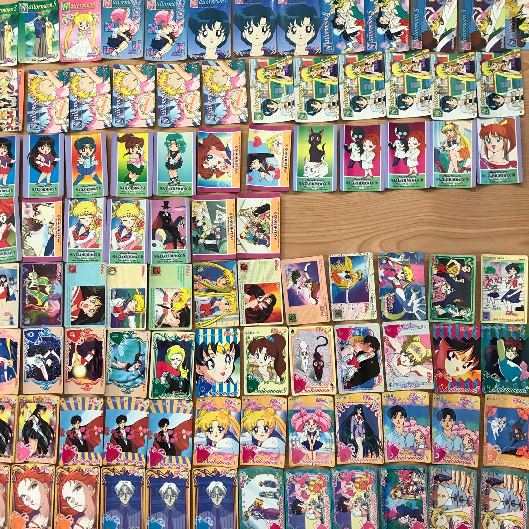 セーラームーン　カードダス 450枚以上　当時物