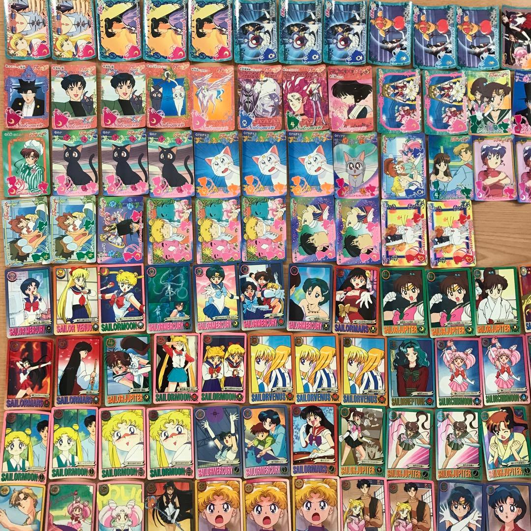 セーラームーン　カードダス 450枚以上　当時物