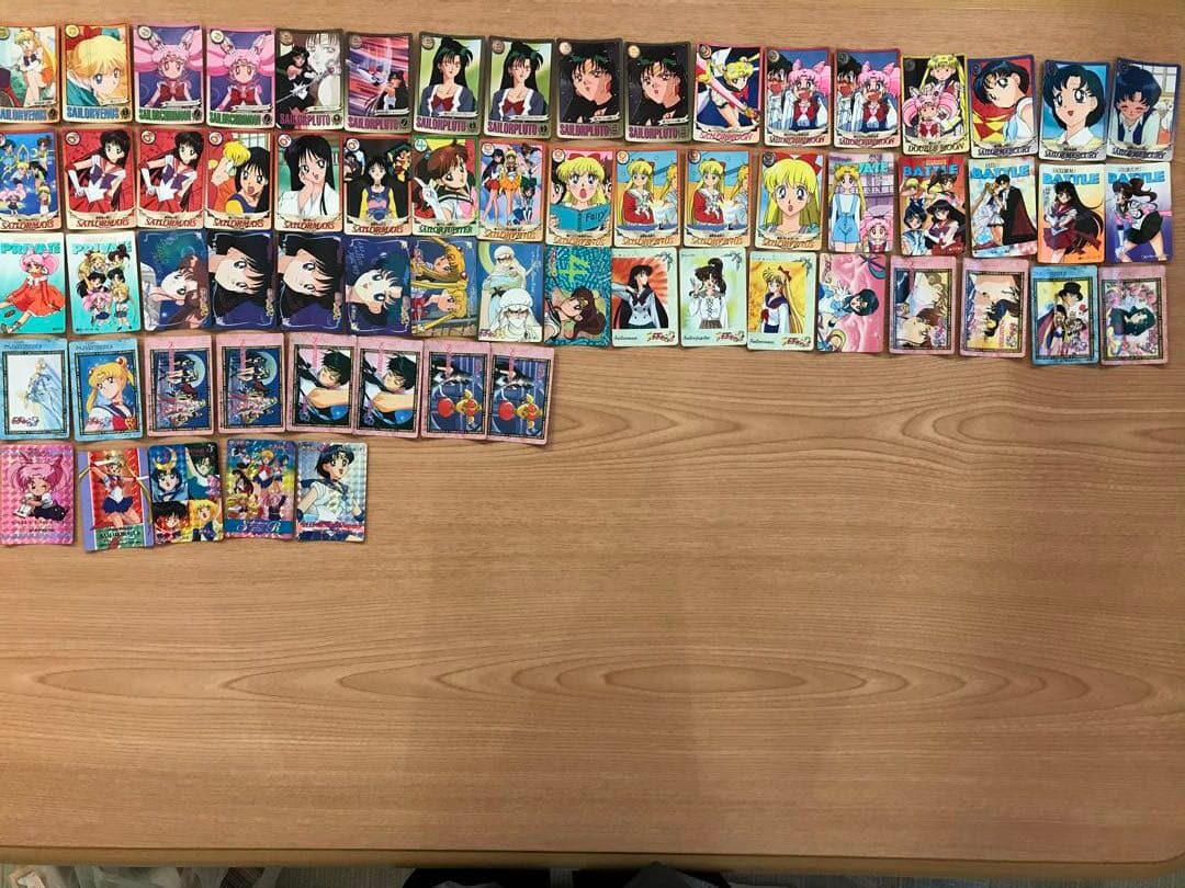 セーラームーン　カードダス 450枚以上　当時物