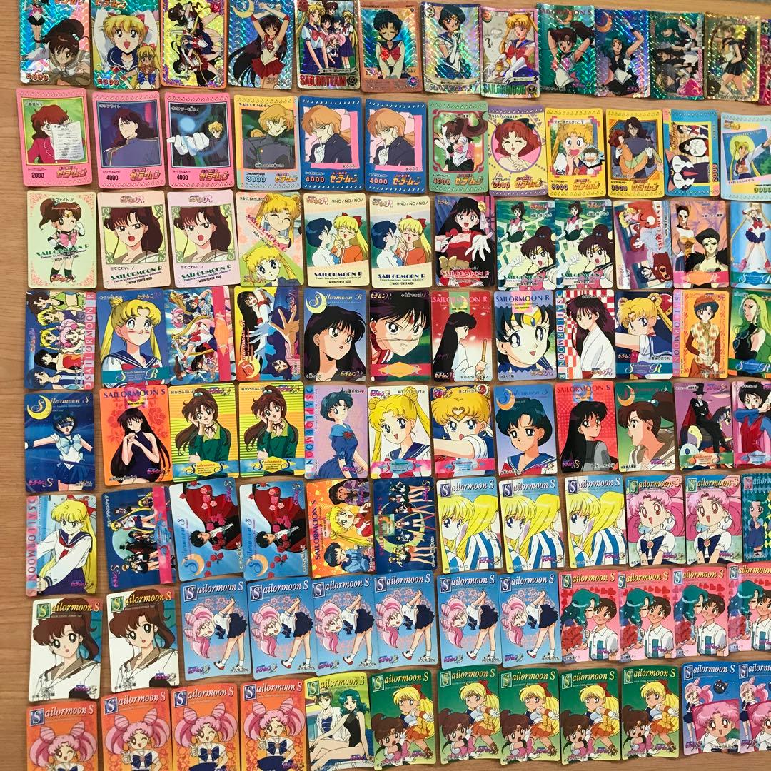セーラームーン　カードダス 450枚以上　当時物